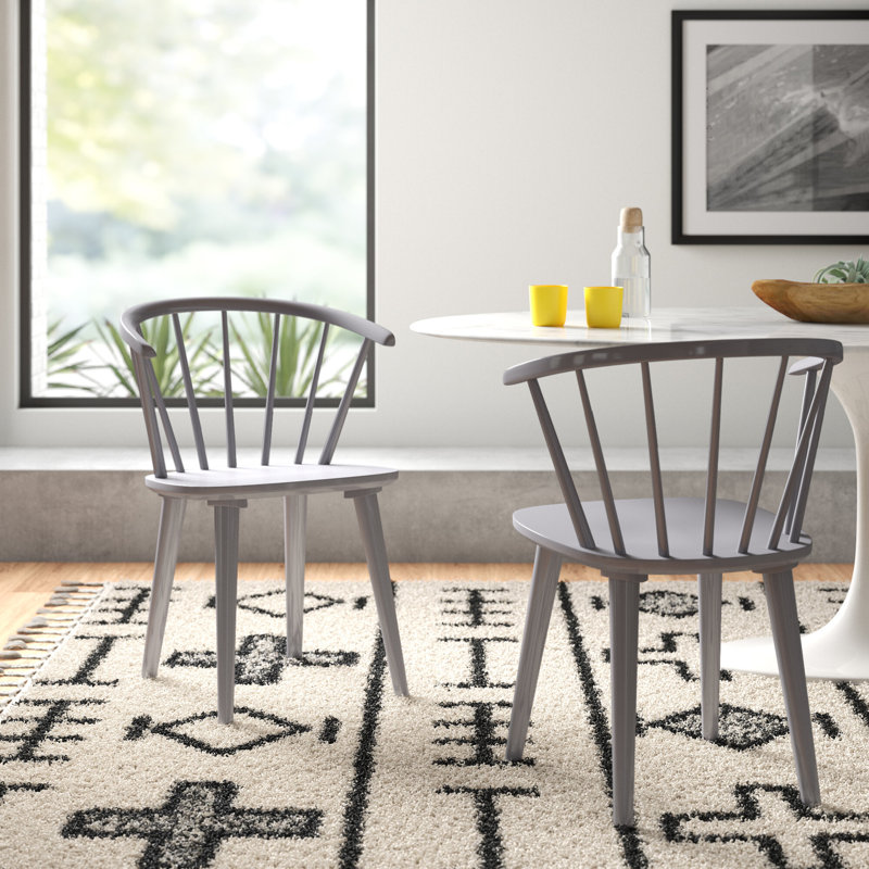 Ginny Solid Wood Dining Chair & Reviews AllModern